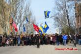 В Николаеве прошло траурное шествие в память погибших на майдане в Киеве