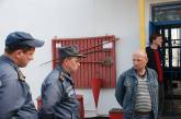 В Николаеве спасатели тренировались тушить пожар в цеху ПАО «Фрост»