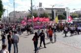 В Харькове "антимайдан" протестовал против АТО. ФОТО