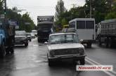 В Николаеве седельный тягач Scania врезался в ВАЗ