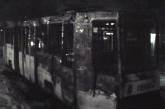 В Николаеве из-за короткого замыкания сгорел трамвай