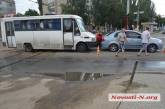 В Николаеве на проспекте Мира столкнулись три авто