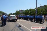 Милиция силой разблокировала мост через Южный Буг в Николаеве. ВИДЕО