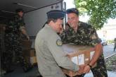 Посол Латвии привезла в Николаев две тонны гуманитарного груза для детей морских летчиков