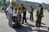 Ученики муниципального коллегиума подарили оборудование бойцам 79-й бригады