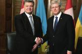 Украина и Канада договорились возобновить переговоры о введении зоны свободной торговли 