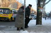 В условиях гололеда по улицам Николаева можно передвигаться разве что по воздуху