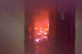 В Николаевской области ночью горела амбулатория (добавлено фото)