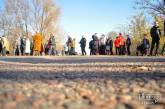 На Николаевщине в знак протеста против отключений электроэнергии жители перекрыли трассу международного значения