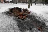 В Харькове взорвали памятник воинам УПА. ФОТО