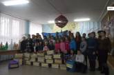 Николаевские школьники исполнили гимн Украины на языке жестов