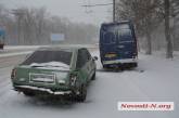 Возле парка «Победа» столкнулись «Тойота» и маршрутка