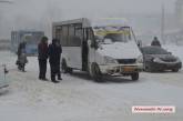 В центре Николаева маршрутка сбила пожилую женщину