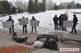 В Николаеве рассерженные горожане пикетировали горисполком