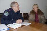Жители Николаева интересовались у заместителя начальника городского управления милиции работой правоохранителей в расследовании уголовных дел