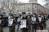 Мемориальный марш в память о воинах-афганцах в Николаеве прошел под красными знаменами