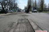 В Николаеве на проспекте Мира обновляют дорожное покрытие. ВИДЕО