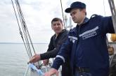 Губернатор Мериков принял участие в работах по разминированию акватории Черного моря