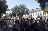 На марш вышиванок в Одессе пришел Саакашвили