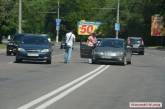 В Николаеве перед Ингульским мостом столкнулись две иномарки