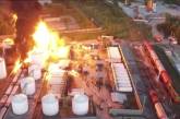 В СНБО назвали возможную причину пожара на нефтебазе под Киевом