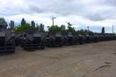 В Украину прибыли еще 55 броневиков  "Саксон"