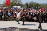 Возле Кургана Славы в Новой Одессе чествовали ветеранов