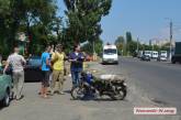 В Николаеве «Жигули» сбили мопедиста