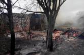 Масштабный пожар на Николаевщине: сгорели хозпостройки и ульи с пчелами