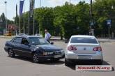 В Николаеве «Дэу» протаранил «Фольксваген»: автомобили не смогли разъехаться на пустой автостоянке