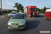 В Николаеве фура врезалась в Hyundai