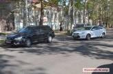 В центре Николаева «Субару» врезалась в «Форд»