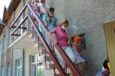 В Николаеве прошли эвакуационные учения в  реабилитационном центре детей-инвалидов 