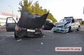 В Николаеве милицейский автомобиль врезался в «Таврию»: три человека в больнице. ВИДЕО