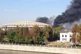 В Москве горит спорткомплекс "Лужники". ФОТО. ВИДЕО