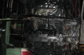 В Киеве водитель заживо сгорел в грузовике. ВИДЕО