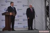 Президент Украины Петр Порошенко прибыл в Николаев