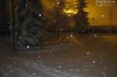 Шесть областей Украины накрыло снегом