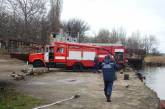 В Николаеве спасатели ликвидировали условный пожар, возникший ракетном катере «Прилуки»