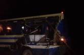  "Урал" с дровами врезался в пассажирский автобус, направляющийся во Львов