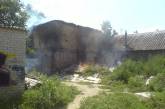 Пожар в центре Николаева тушили сразу три бригады МЧС  
