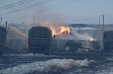 На полигоне Широкий Лан под Николаевом сгорели палатки военнослужащих