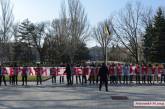 «Держави без землі не існує»: Гражданский корпус «Азов» пикетировал Николаевскую ОГА