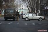 В центре Николаева столкнулись военная «скорая» и «Москвич»