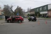 В центре Николаева столкнулись «Приора» и «Мазда»: пострадал один человек