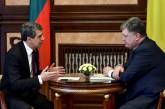Порошенко и Плевнелиев договорились о координации действий по возвращению Крыма Украине