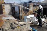 На Николаевщине детские игры с огнем привели к пожару хозяйственного здания