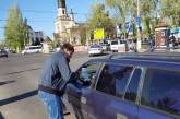 В Николаеве продолжается флешмоб «Саша, твое бездействие ломает мою ходовую». ВИДЕО