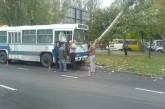 В центре Николаева автобус врезался в тополь