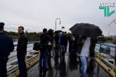 В Николаеве сотрудники завода им. 61 коммунара пытались препятствовать разводке моста